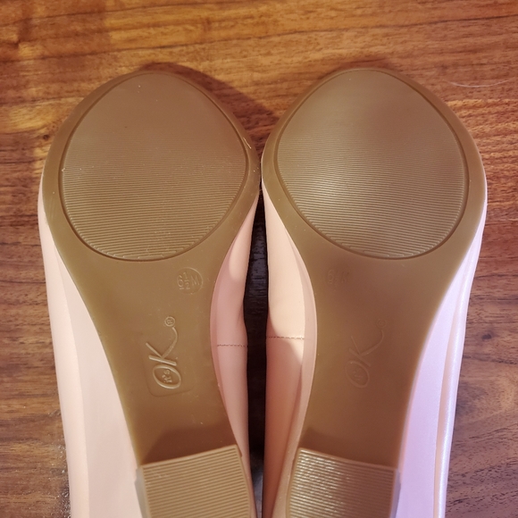 Nude wedge heels with ankle strap - Picture 3 of 4